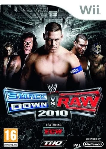 SMACKDOWN VS RAW 2010  NINTENDO WII PAL THQ  SMACK DOWN AM