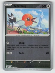 Fletchling 066/088 Perfect Order Reverse Holo Common Pokémon TCG