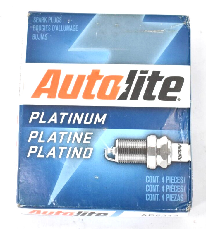 Autolite Platinum 4 Pack Spark Plugs AP5242 Automotive Spark Plugs