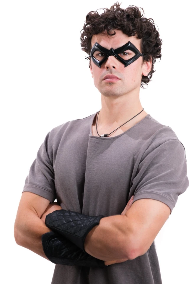 Robin mask Jason Todd Arkham Gotham Knight asylum origins black eye nightwing - Image 2 of 3