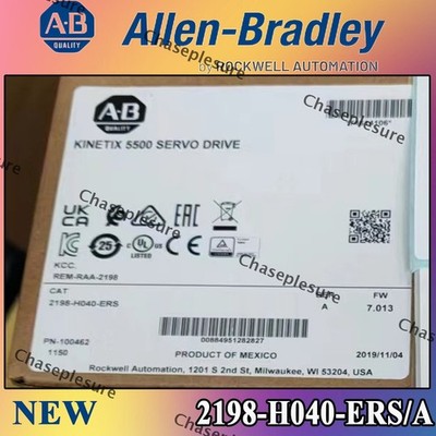 Sealed Original AB 2198-H040-ERS/A Kinetix 5500 Servo Drive AC 2198H040ERS