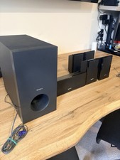 Sony Surround Sound System Ssws101 Ct101 And Ts102 Speakers
