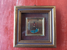 Lotto di 4 Quadretti Artigianali in Foglia d'Oro - "Serie Oro"