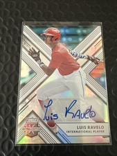 2018 Panini Elite Extra Edition Luis Ravelo Auto #193 Boston Red Sox Minors