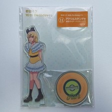 Soporte acrílico lotería 16 cumpleaños Kagamine Rin Hatsune Miku