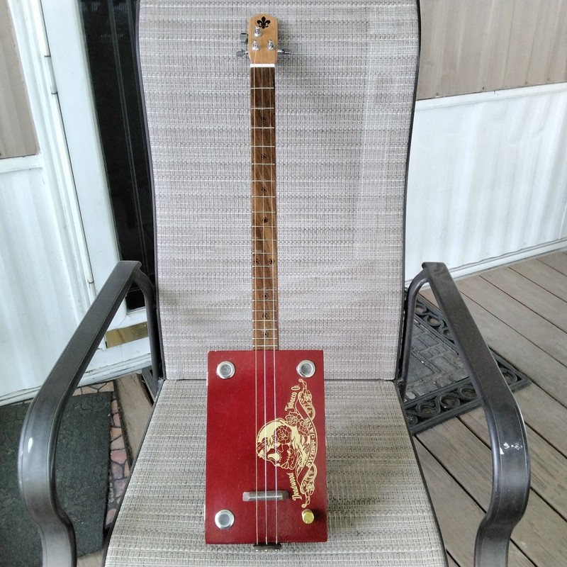 Acoustic Electric Cigar Box Guitar