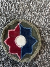 Us army Vietnam era 9th Inf Div Theatre Made Velvet Patch Patch Badge