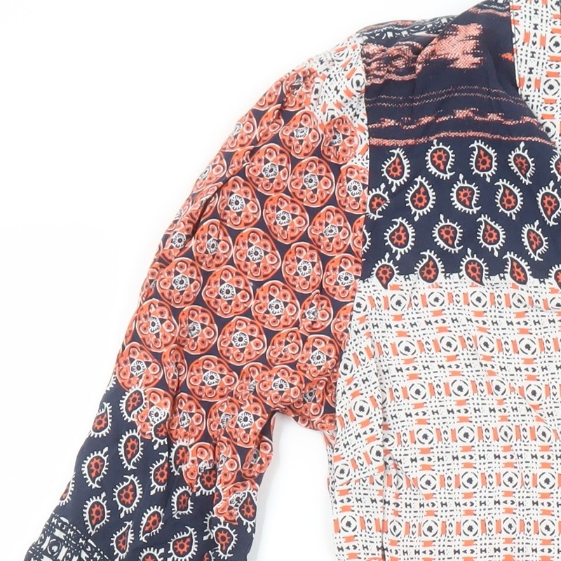 Zara Basic Women's Multicoloured Tunic Blouse Siz… - image 12