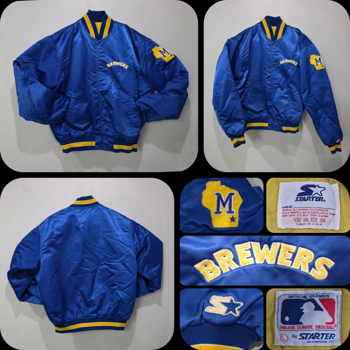 Starter Milwaukee Brewers MLB Jackets for sale | eBay