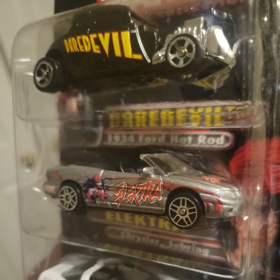 Marvel Maisto Diecast Collection #8 Daredevil Captain America Ekektra SEALED NIP - Image 4 of 4