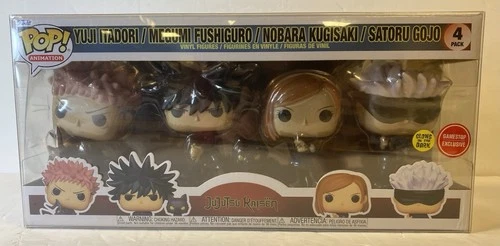 Funko Pop! Jujutsu Kaisen Vinyl Figures 4 Pack, GameStop Exclusive