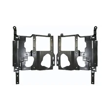 For GMC Sierra 2500 HD 2003-2006 Headlight Brackets Driver & Passenger Side Pair