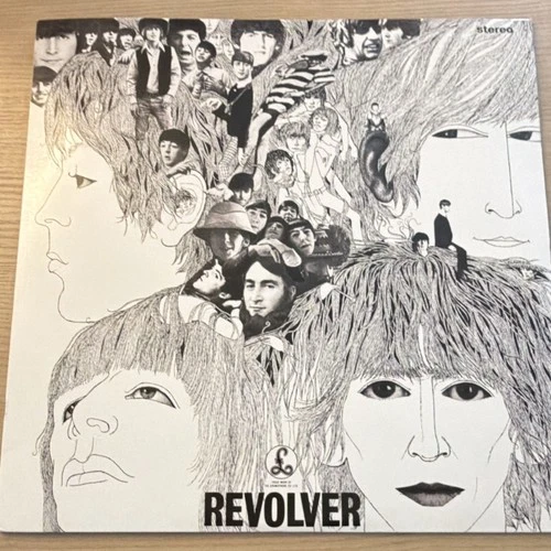 The Beatles Revolver Vinyl LP Parlophone Stereo Classic Rock 12"