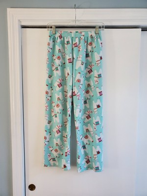 Girls Children's Place Fleece Llama XL/14 Pajama Bottoms