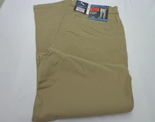 DENALI  Delta Khaki   Technical Stretch Pants  Flex Waist  38/30  NEW   MSRP $54