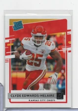 Clyde Edwards-Helaire Chiefs RC Rated Rookies 321 Panini 2020 110620MLCD