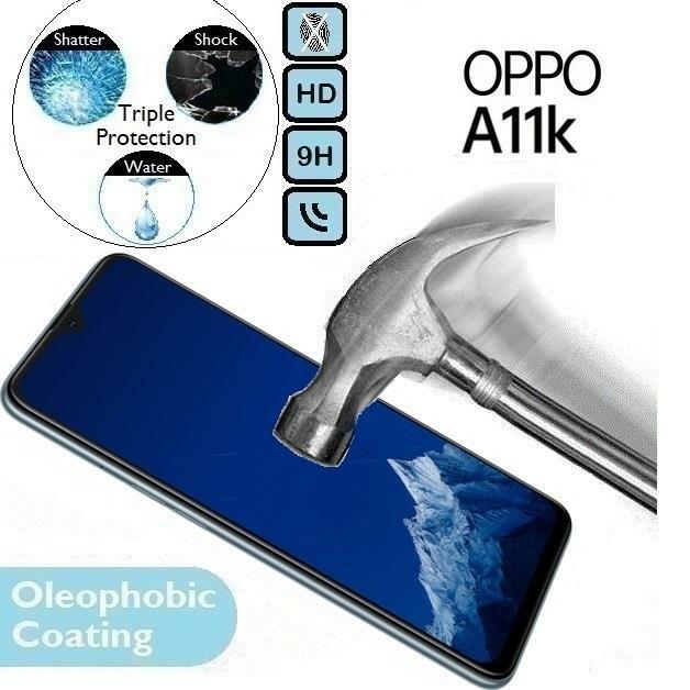 100% Genuine Tempered Glass Screen Protector A11 K CPH2083 CPH2071