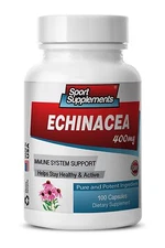 Immune System Herbs Capsules - Echinacea Powder 400mg - Inulin Powder 1B