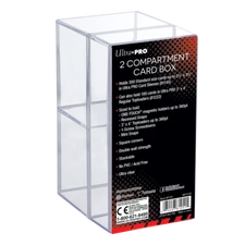 Ultra PRO Stackable 2Compartment Card Box One Touch Magnetic Card Protector