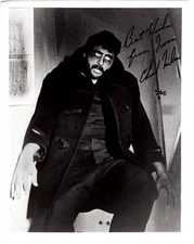 Chuck Niles Signed 8 X 10 Photo TEENAGE ZOMBIES / Autographed / JAZZ DJ / RARE