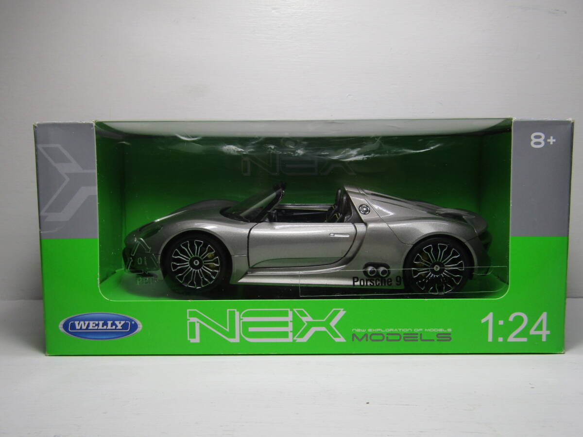 あなたにおすすめの商品 918 1/24 Porsche Spyder Speed Cabrio Fernandand Roadster 乗用車
