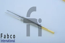 Castroviejo Tweezer Straight 7" T/C Surgical Dental Eye Instruments