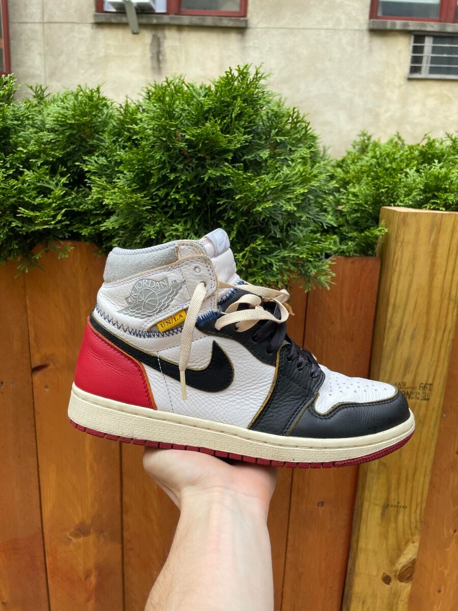 Jordan 1 Retro High Union Los Angeles Black Toe 7.5M (9W Jordan 1 Retro High Union Los Angeles Black Toe 7.5M (9W