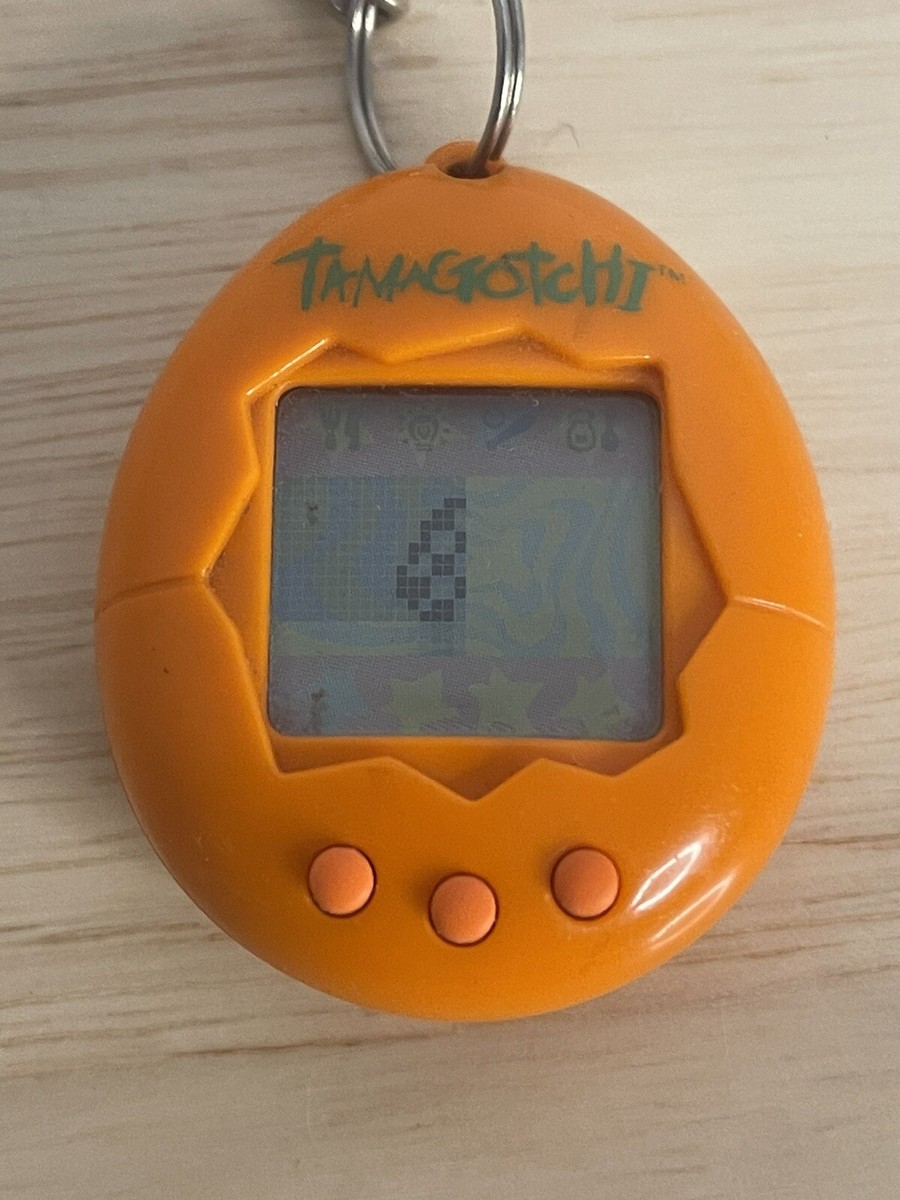 BANDAI TAMAGOTCHI 1997年製 First Generation 1997 Bandai Tamagotchi • Orange • Virtual