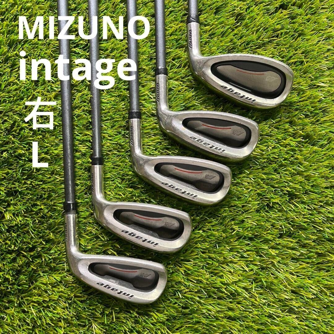 Ladies Mizuno intage Irons #7-9,P,S(5clubs) / intage / Flex Ladies Mizuno intage Irons #7-9,P,S(5clubs) / intage / Flex