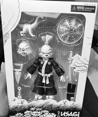 usagi　 NECA Usagi Yojimbo Black White Teenage Mutant Ninja Turtles TMNT