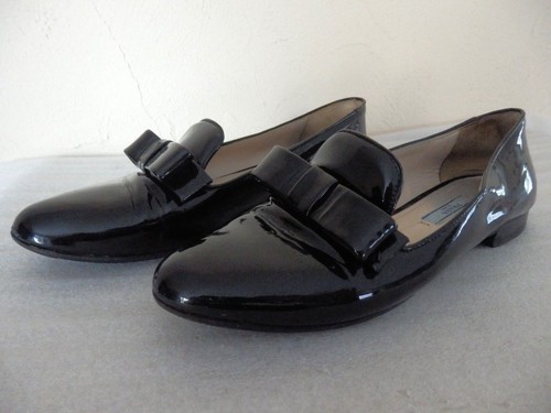 PRADA - Mocasines Charol - Número 37,5 - | eBay