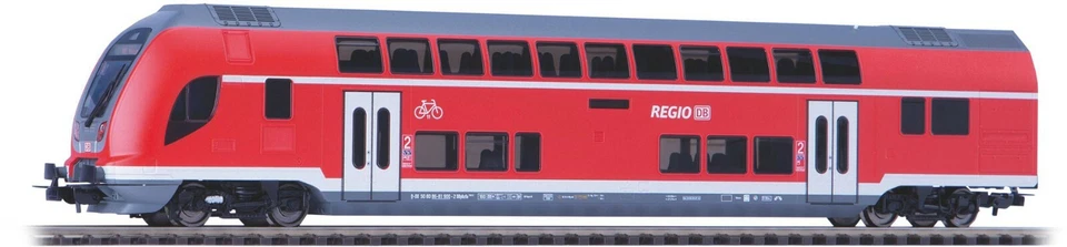 New! Special Combo PIKO 58803+58804+58805 HO Scale double-decker of the DB Regio - Image 2 of 4