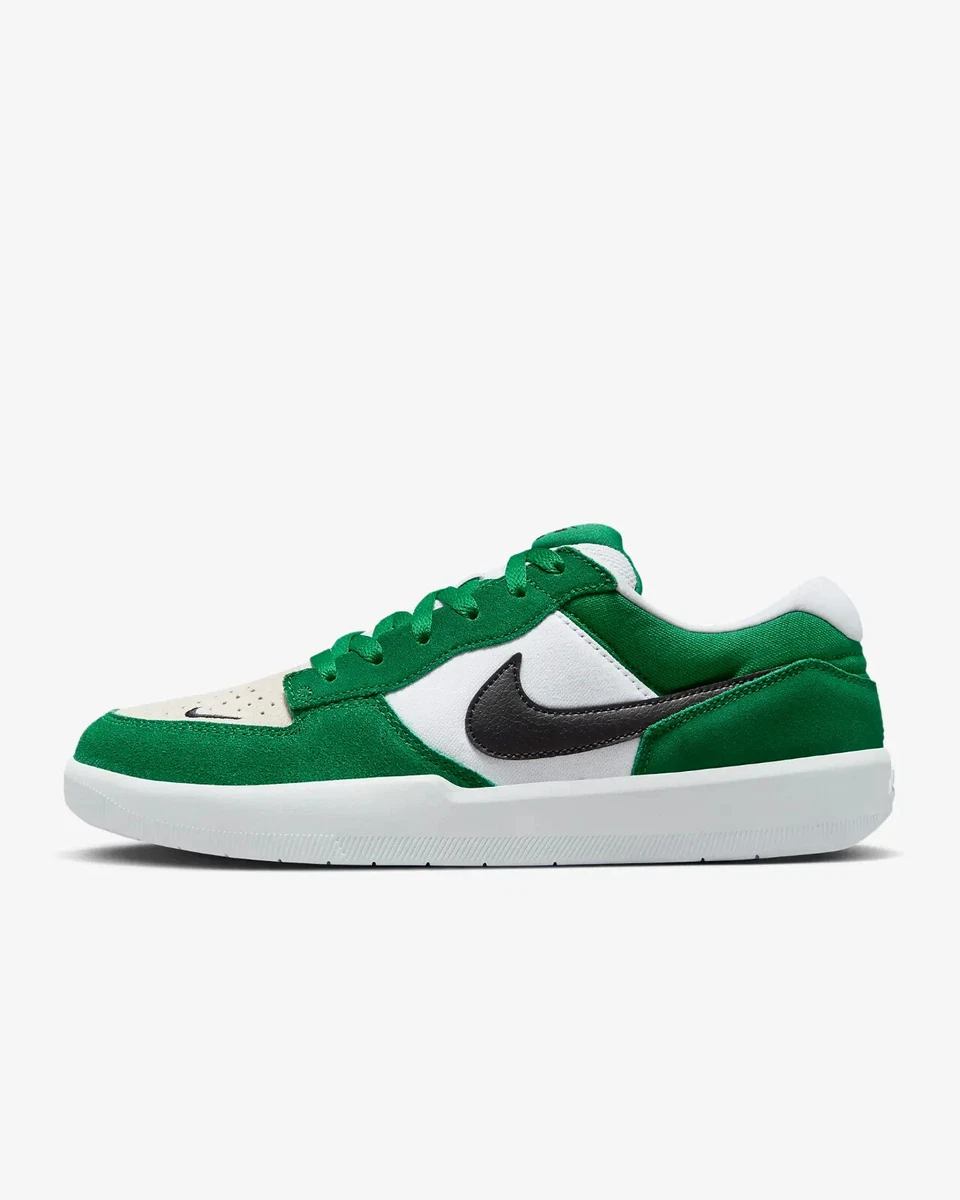Green nike skate best sale shoes
