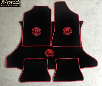 Autoteppich Kofferraummatte Set für VW Scirocco 2 Wolfsburg Edition rot Velours