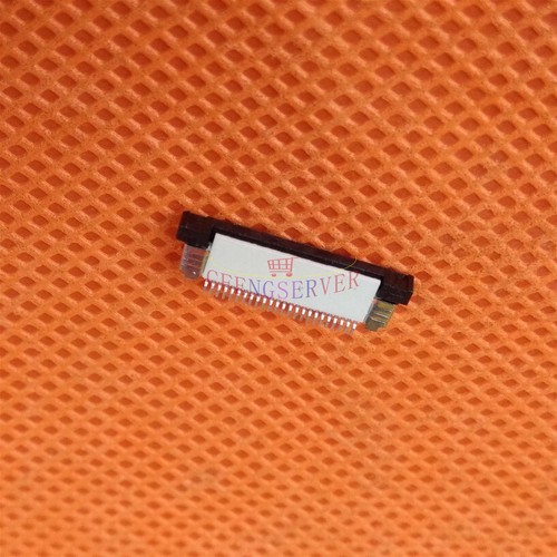10 Pcs Pitch Ribbon Flat Connector Socket bottom contact 24-Pin 0.5mm FFC FPC