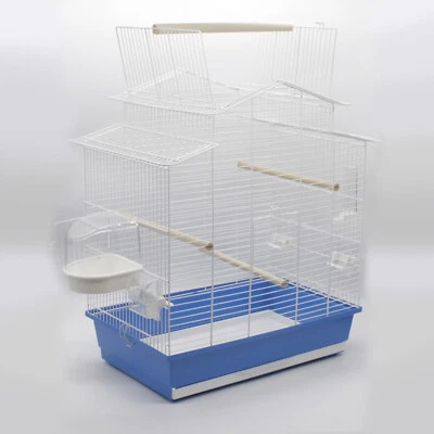 XXL ZooPaul Cage + Bains Publics Boire des Tubes Perruches Ondulées Canaries - Photo 1/4