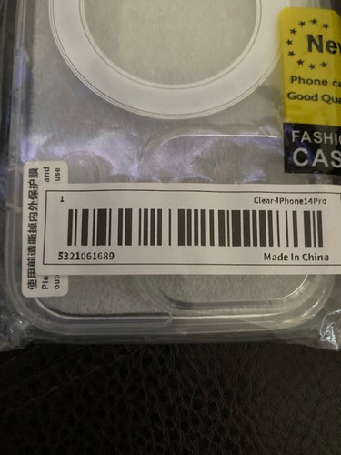 Fashion Case clear, for iPhone 14 Pro, new, compare prices - Photo 2 sur 4