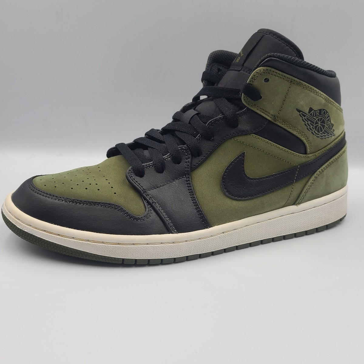 jordan 1 mid olive canvas
