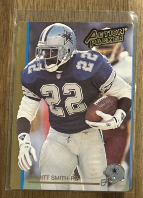 Emmitt Smith - 1992 Action Packed #56    Dallas Cowboys    HOF              E241