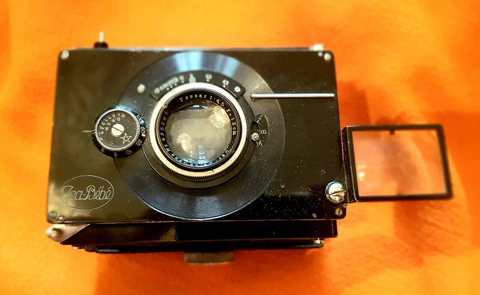 Cámara de extensión ICA Bebe con lente Tessar 4 11/16 pulgadas para / 4,5 - Cámara clásica Foto 2 de 4