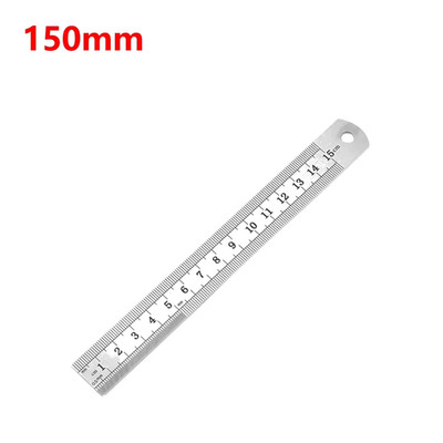 Stainle Steel Metal Straight Ruler Precision Double Sided Precision Measur Tool 