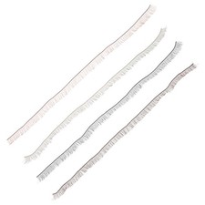 4Pcs Reusable Artificial Doll Eyelashes Assorted Colors for Decoration