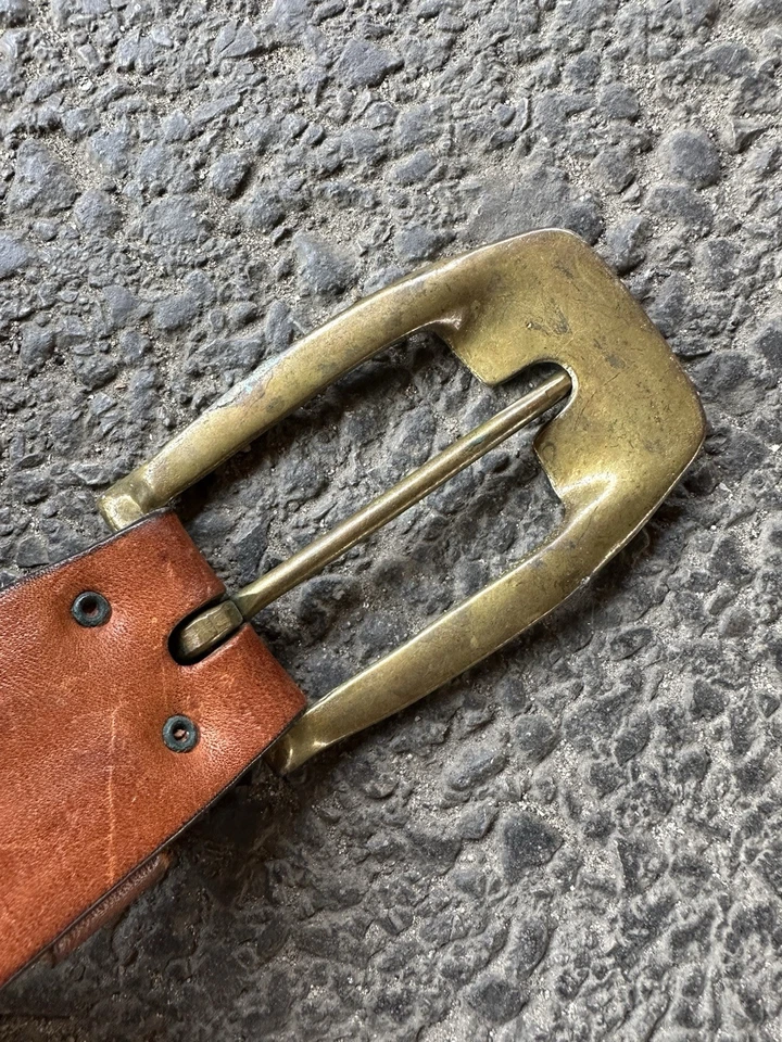 Original Vintage 1970’s Dennis Hopper Brass Belt. - Image 4 of 4