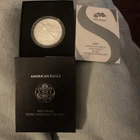 2007 American Eagle One Oz Silver Uncirculated Coin In Original Box