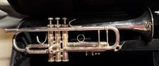 Bach Stradivarius Trumpet Model 37, Silver Finish