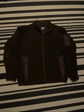 Mens Arcteryx Arc’Teryx Large 1/4 Zip Sweater Brown