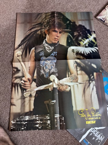 "BEST" French Music Magazine 1981 - Bowie Cure Bunnymen Stray Cats Ramones + - Picture 17 of 18