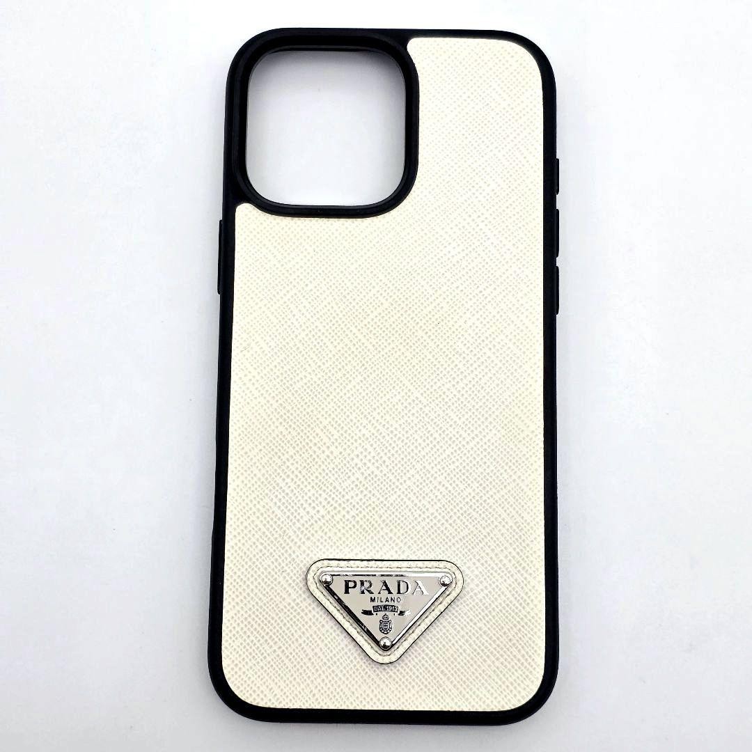 PRADA iPhone16proスマホケース 三角ロゴ 正規品 即納【三角ロゴがオシャレ】PRADA プラダ iPhone16proケース