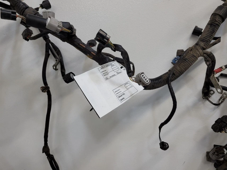 15 TOYOTA YARIS 2015 arnés de cableado del motor 1,5 L tracción delantera AOD Foto 4 de 4