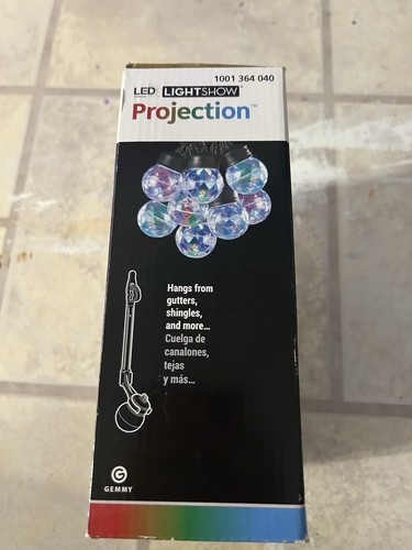 Gemmy Projection LED Light Show Multicolor Kaleidoscope Lights Set of 8 - Picture 4 of 6